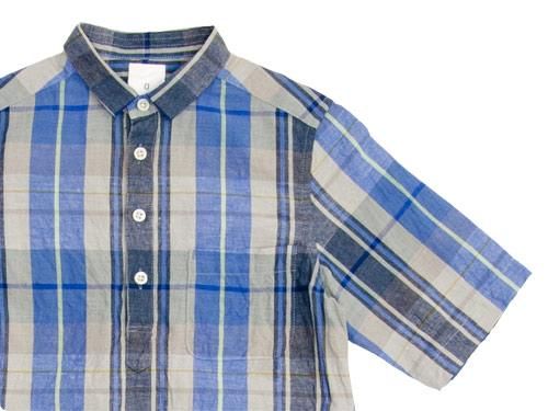 maillot C/L check pull over shirts GRAY