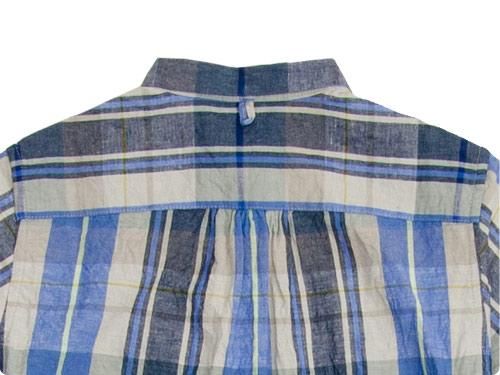 maillot C/L check pull over shirts GRAY
