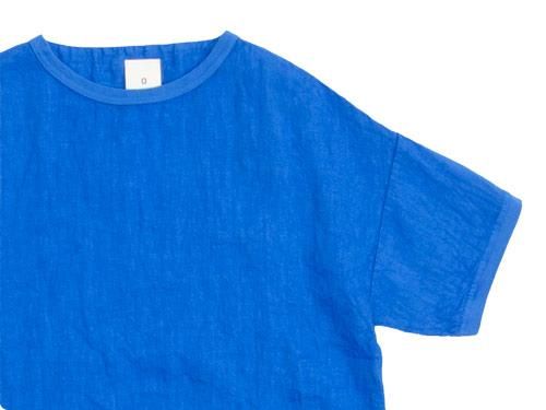 maillot linen shirts T BLUE