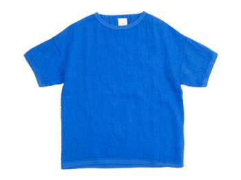 maillot linen shirts T BLUE