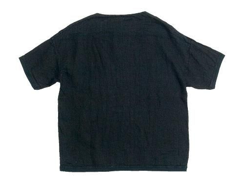 maillot linen shirts T BLACK