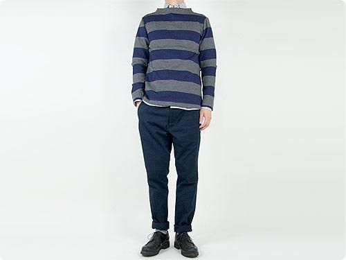 maillot chino easy pants NAVY maillot chino easy pants NAVY