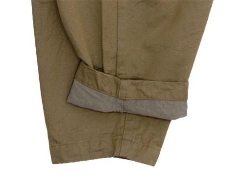 ordinary fits TUCK CHINO PANTS BEIGE