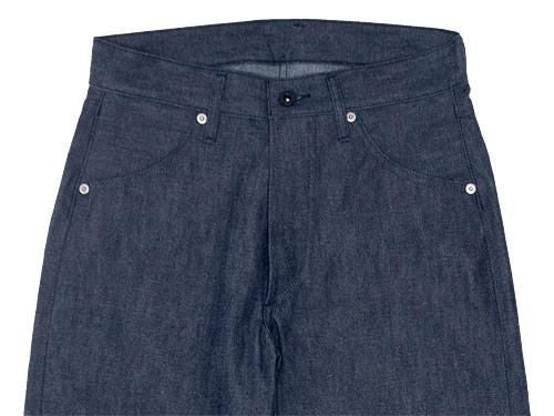 TUKI duck tail pants 01indigo