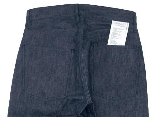 TUKI duck tail pants 01indigo