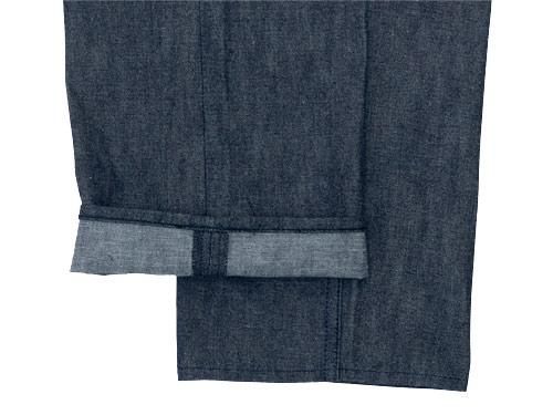 TUKI duck tail pants 01indigo