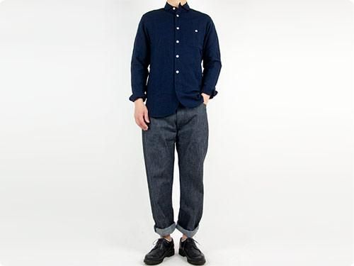 TUKI duck tail pants 01indigo