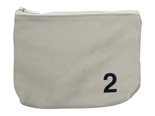 MHL. HEAVY CANVAS POUCH 2 020GRAY