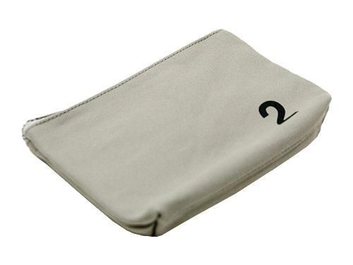 MHL. HEAVY CANVAS POUCH 2 020GRAY