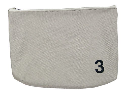 MHL. HEAVY CANVAS POUCH 3 020GRAY