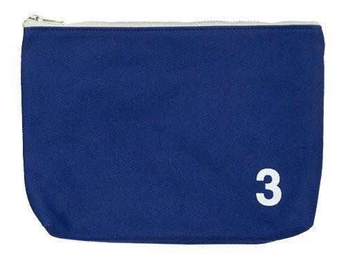 MHL. HEAVY CANVAS POUCH 3 110BLUE