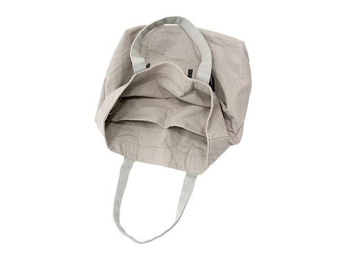 MHL. HEAVY CANVAS TOTE BAG 020GRAY 596171550