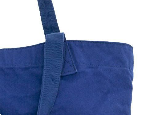 MHL. HEAVY CANVAS TOTE BAG 110BLUE 596171550