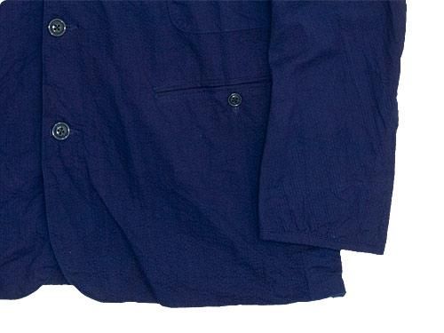TATAMIZE SHAWL COLLAR JACKET INDIGO TA15-01-003