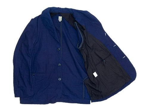 TATAMIZE SHAWL COLLAR JACKET INDIGO TA15-01-003