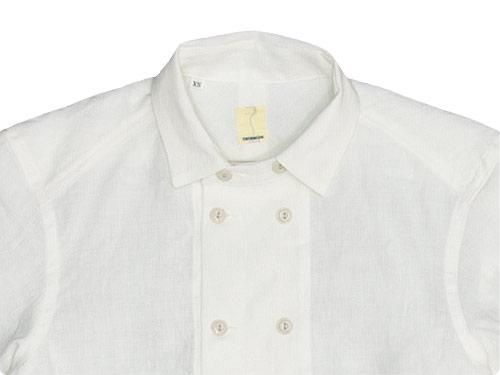 TATAMIZE DOUBLE BRESTED SHIRTS OFF WHITE