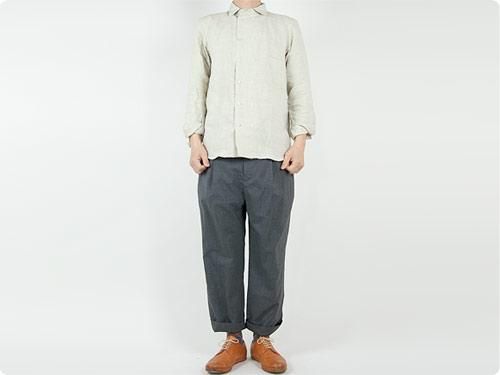 TATAMIZE DOUBLE BRESTED SHIRTS OFF WHITE
