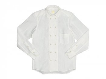 TATAMIZE DOUBLE BRESTED SHIRTS OFF WHITE