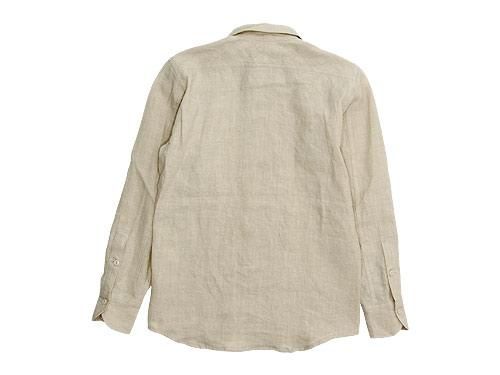 TATAMIZE DOUBLE BRESTED SHIRTS BEIGE