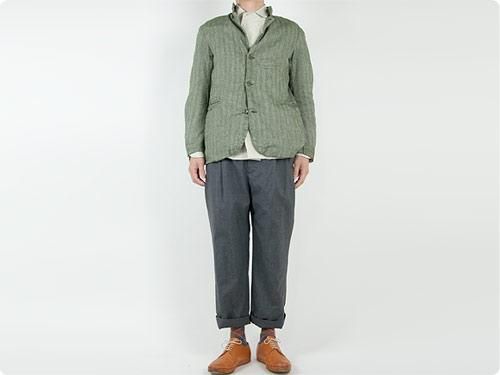 TATAMIZE DOUBLE BRESTED SHIRTS BEIGE