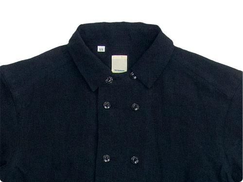 TATAMIZE DOUBLE BRESTED SHIRTS BLACK