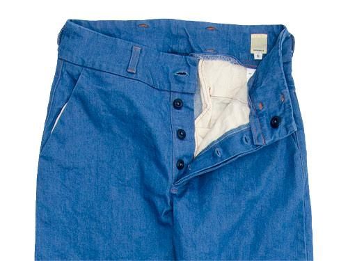 TATAMIZE 4POCKET PANTS BLUE