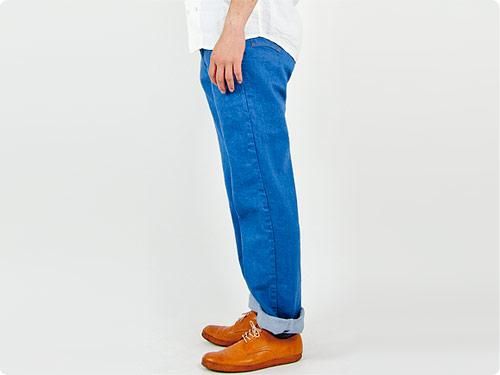 TATAMIZE 4POCKET PANTS BLUE