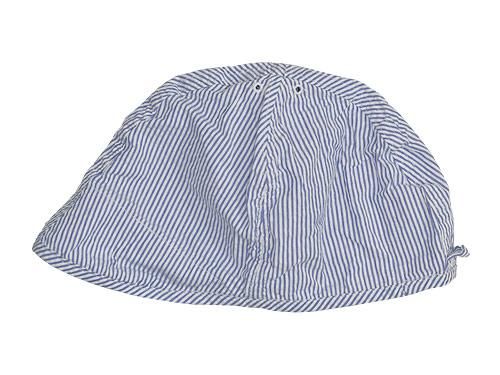 TATAMIZE WORK CAP SEERSUCKER BLUE STRIPE