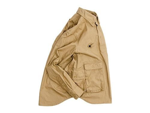 DAILY WARDROBE INDUSTRY TRAVELER'S SHIRT PULL BEIGE