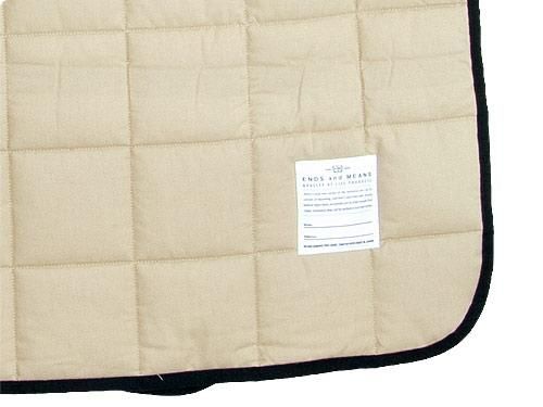 ENDS and MEANS Quilting Blanket BEIGE