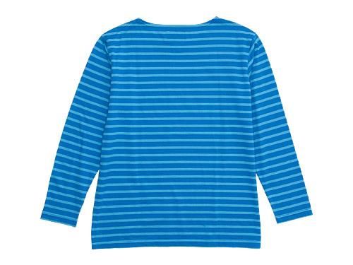 Charpentier de Vaisseau Boat Neck 9/10 Sleeve BLUE x LIGHT BLUE