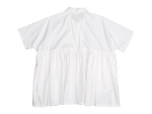 Atelier d'antan Bretonʥ֥ȥ Short Sleeve Shirts WHITE