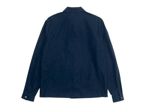 Atelier d'antan Verga Long Sleeve Shirts NAVY