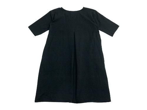 Atelier d'antan Bernardʥ٥ʡ Cotton One-piece BLACK