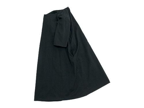 Atelier d'antan Bernardʥ٥ʡ Cotton One-piece BLACK