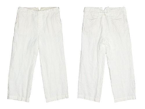 TOUJOURS Waist Overalls OFF WHITE FM22AP04