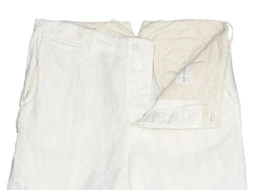 TOUJOURS Waist Overalls OFF WHITE FM22AP04