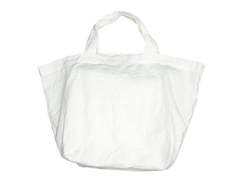 TOUJOURS Linen Marche Tote Bag OFF WHITE