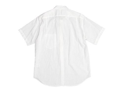 MHL. MHL. GARMENT DYE COTTON LINEN SHIRTS  030WHITE̥󥺡