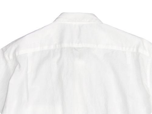 MHL. MHL. GARMENT DYE COTTON LINEN SHIRTS  030WHITE̥󥺡