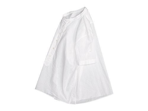 MHL. GARMENT DYE COTTON LINEN P/O SHIRTS 030WHITE ̥ǥ