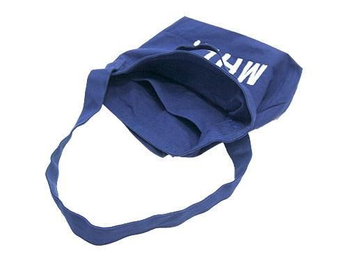 MHL. HEAVY CANVAS SHOULDER BAG  110BLUE 595171550