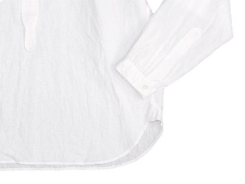 MARGARET HOWELL SHIRTING LINEN P/O SHIRTS 030WHITE ̥󥺡