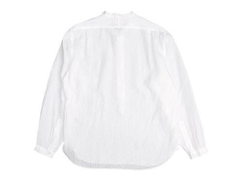 MARGARET HOWELL SHIRTING LINEN P/O SHIRTS 030WHITE ̥󥺡
