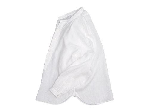MARGARET HOWELL SHIRTING LINEN P/O SHIRTS 030WHITE ̥󥺡