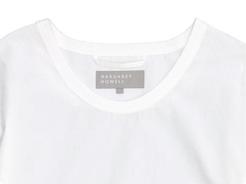 MARGARET HOWELL WASHED COTTON SHIRTING T-SHIRTS 030WHITE ̥ǥ