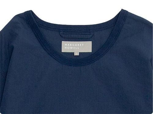 MARGARET HOWELL WASHED COTTON SHIRTING T-SHIRTS 110NAVY ̥ǥ