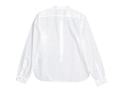 MARGARET HOWELL CHINTZ COTTON P/O SHIRTS 030WHITE ̥ǥ