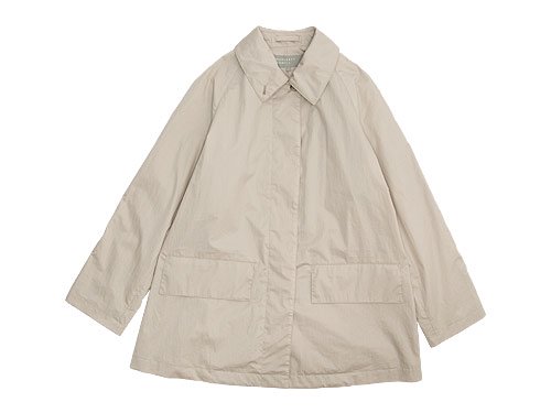 MARGARET HOWELL THIN COTTON TWILL COAT 041BEIGE 〔レディース〕