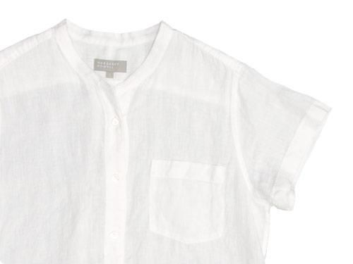 MARGARET HOWELL FINE LINEN P/O SHIRTS 030WHITE̥ǥ